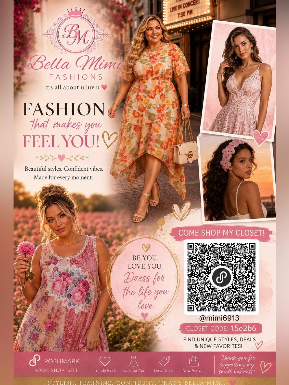 Bella Mimi Fashions 🌺🌹🌸🌺🌹🌸
